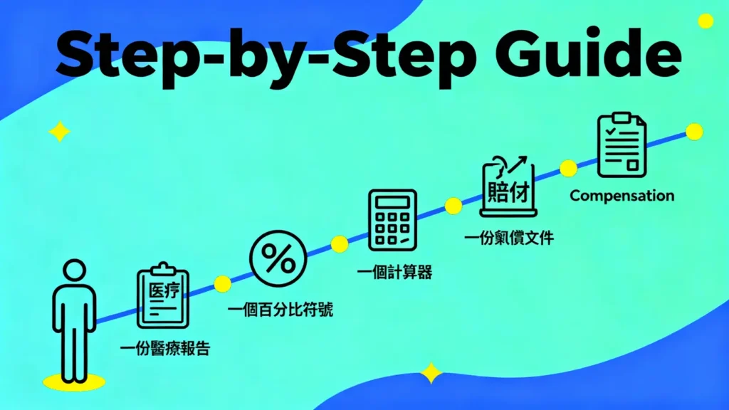 【工傷判傷程序懶人包】5步看懂永久傷殘百分比、醫學報告用途與賠償計算