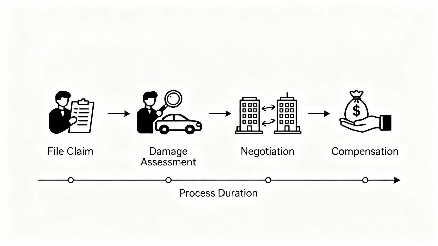 汽車第三者保險的完整索償流程圖