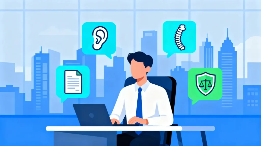 香港職業病全攻略：5大常見病症、賠償申請流程及定義詳解