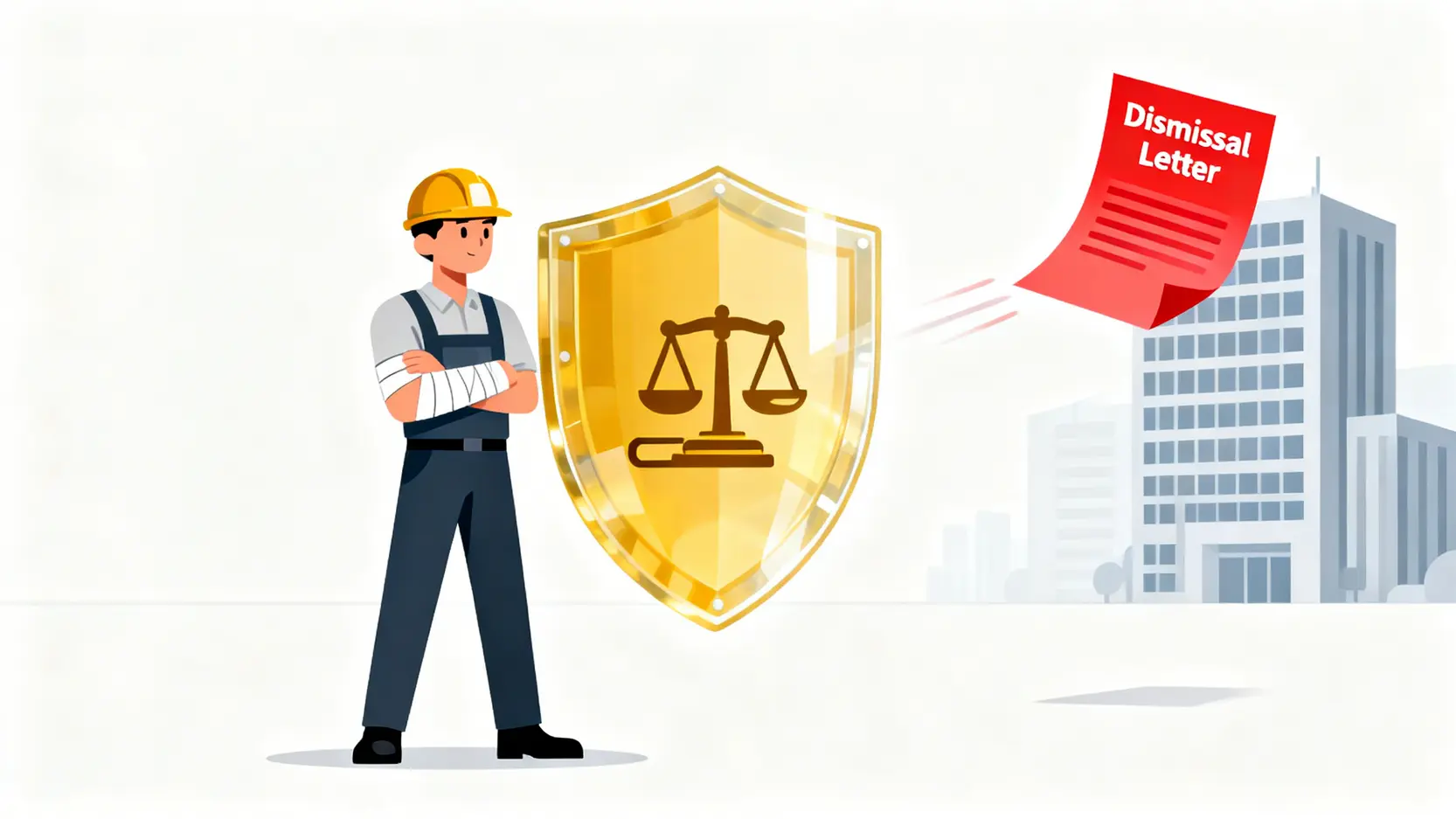 工傷不能解僱?律師拆解《僱員補償條例》解僱保障及應對3步 3 一名工傷僱員受到法律條例的保護,免於被不合理解僱。