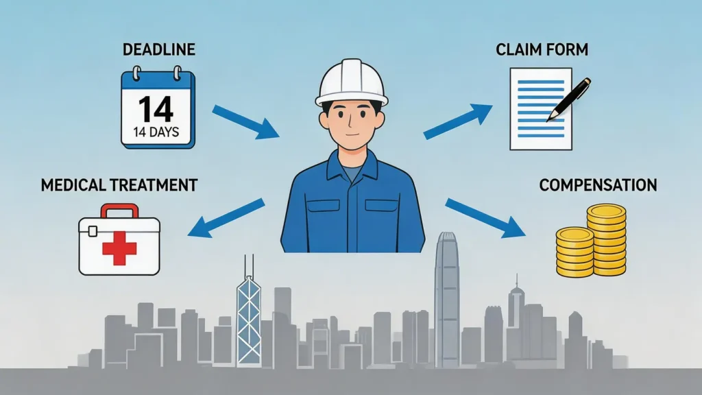 2026工傷申報程序:勞工處判傷流程、呈報時限及僱主表格全攻略 2 工傷申報程序:勞工處判傷流程、呈報時限及僱主表格全攻略