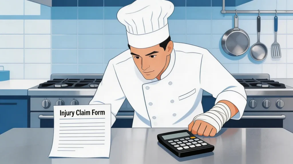 2026更新|廚房工傷賠幾多?廚師常見意外、賠償計算與索償流程一文看清 2 廚房工傷索償懶人包:廚師必讀5大意外、賠償計算及索償程序