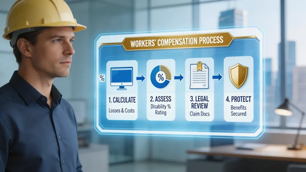 2026年工傷賠償計算終極指南:判傷程序、4/5糧、永久傷殘百分比全解析 2 工傷賠償計算全攻略:專家拆解判傷程序、4/5糧及永久傷殘百分比