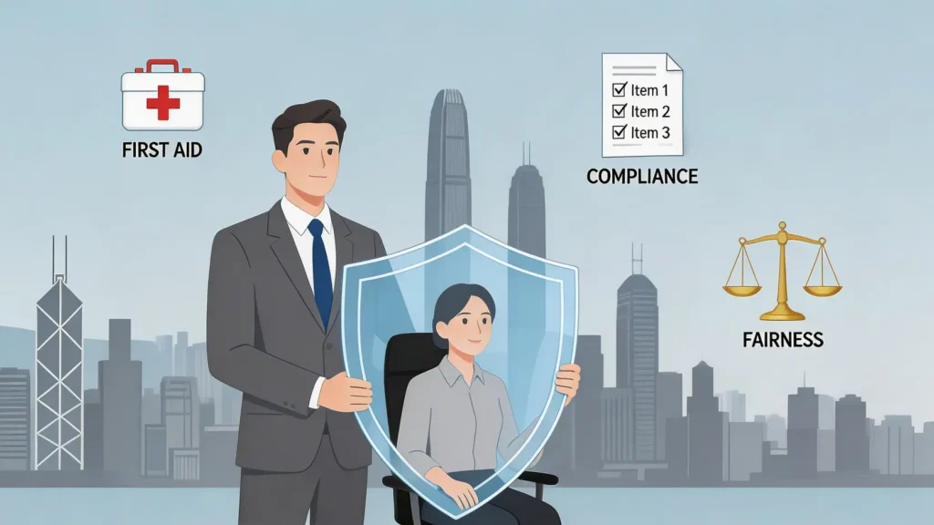 工傷意外英文點講?2026香港《僱員補償條例》、工傷呈報程序及勞工保險僱主責任全攻略 2 工傷意外英文點講?2026香港僱主責任、呈報程序、法例全攻略