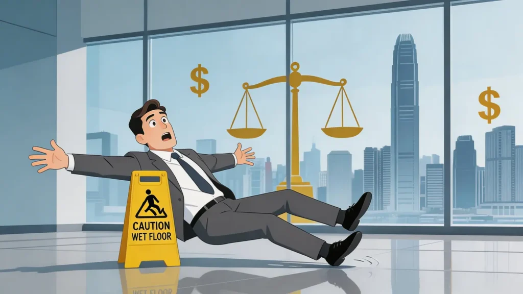 工作期間滑倒算工傷嗎?2026香港工傷疏忽索償判例+賠償金額計算全解析 2 工作期間滑倒,老闆要負責?一文看懂香港工傷疏忽索償判例與賠償金額計算